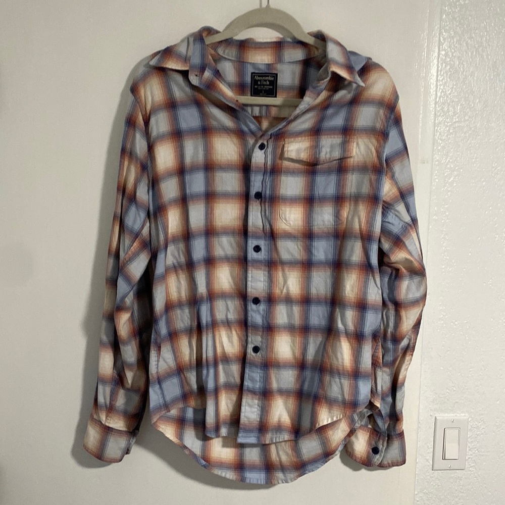 Abercrombie & Fitch Men's Flannel button down